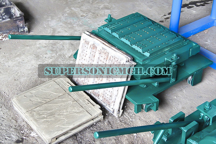 CETAKAN GENTENG BETON