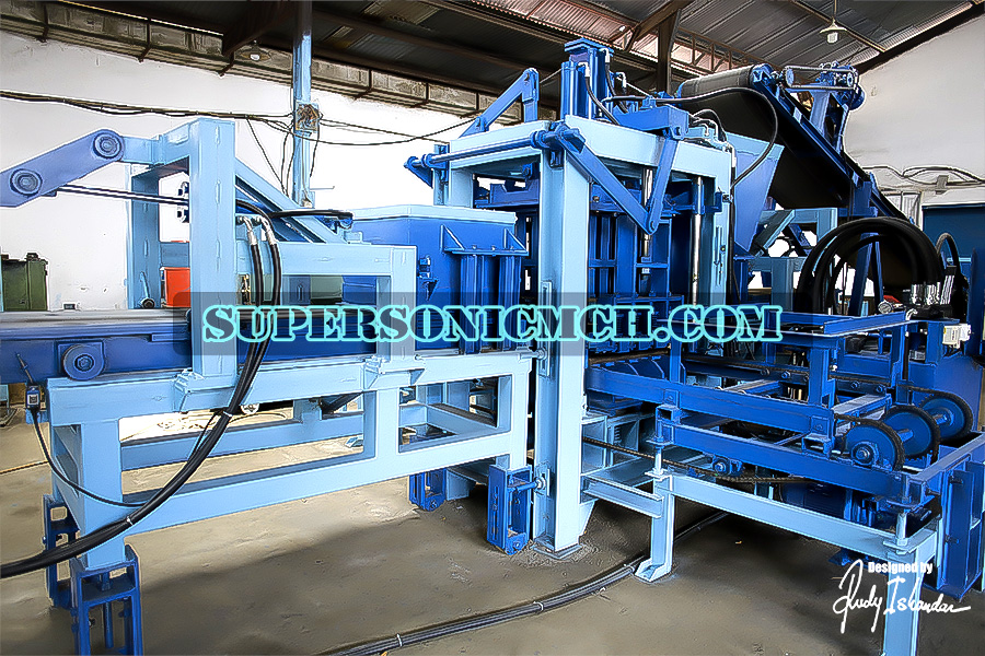 Mesin Paving dan Mesin Batako dan Mesin Kanstin , Super Sonic Machinery WA: +62.811313603