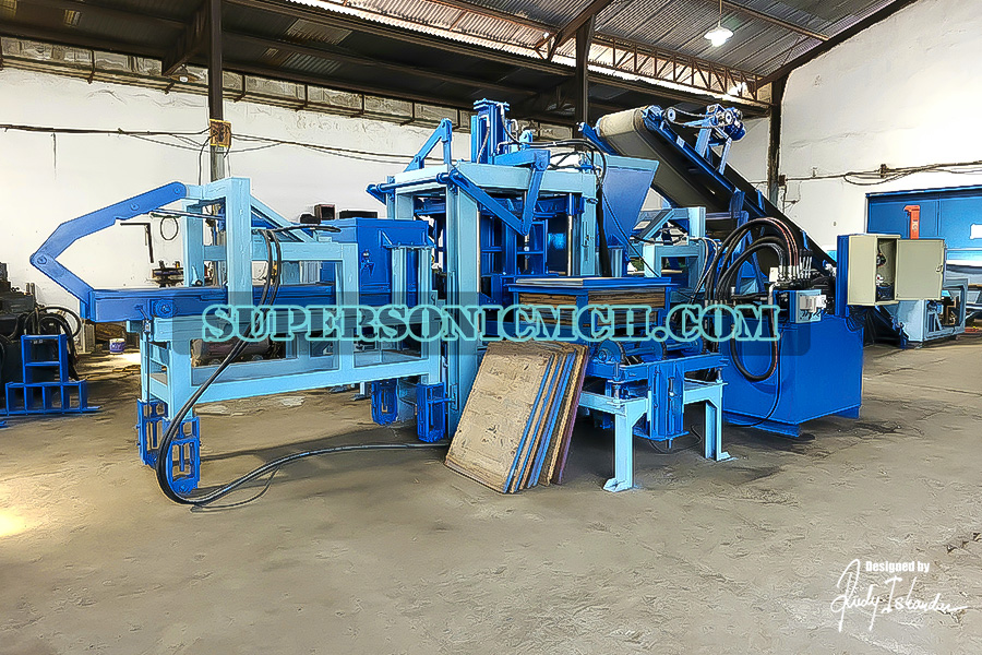 Mesin Paving dan Mesin Batako dan Mesin Kanstin , Super Sonic Machinery WA: +62.811313603