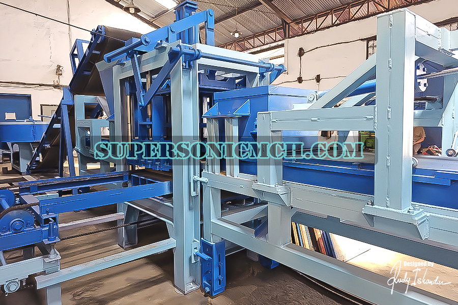 Mesin Paving dan Mesin Batako dan Mesin Kanstin , Super Sonic Machinery WA: +62.811313603
