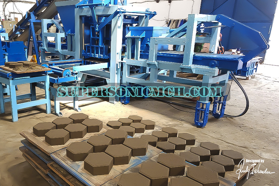 Mesin Paving dan Mesin Batako dan Mesin Kanstin , Super Sonic Machinery WA: +62.811313603