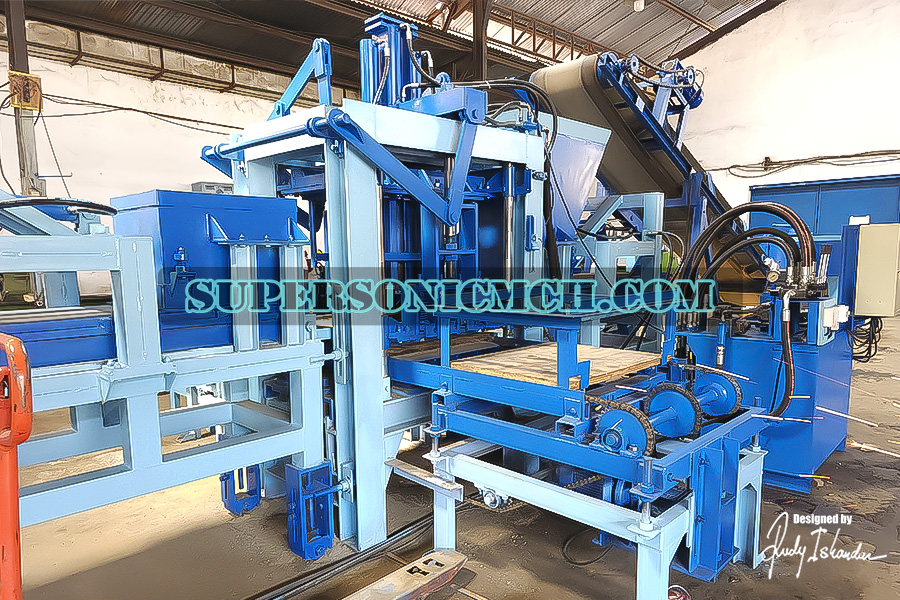 Mesin Paving dan Mesin Batako dan Mesin Kanstin , Super Sonic Machinery WA: +62.811313603