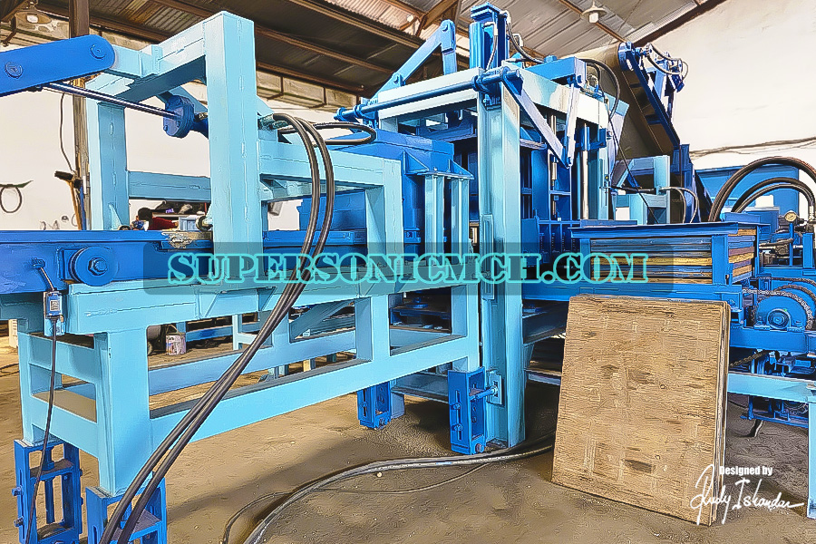 Mesin Paving dan Mesin Batako dan Mesin Kanstin , Super Sonic Machinery WA: +62.811313603
