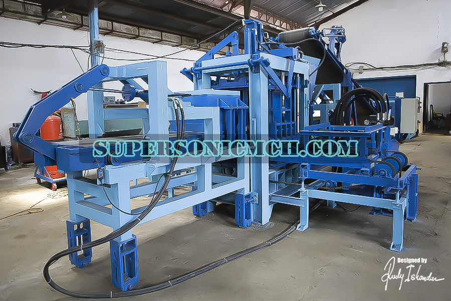 Mesin Paving dan Mesin Batako dan Mesin Kanstin , Super Sonic Machinery WA: +62.811313603
