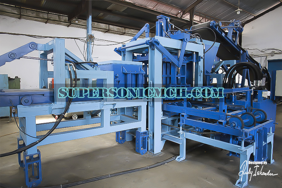 Mesin Paving dan Mesin Batako dan Mesin Kanstin , Super Sonic Machinery WA: +62.811313603