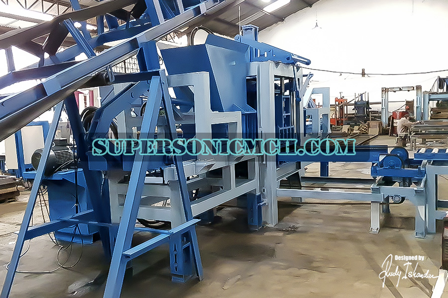 Mesin Paving dan Mesin Batako dan Mesin Kanstin , Super Sonic Machinery WA: +62.811313603