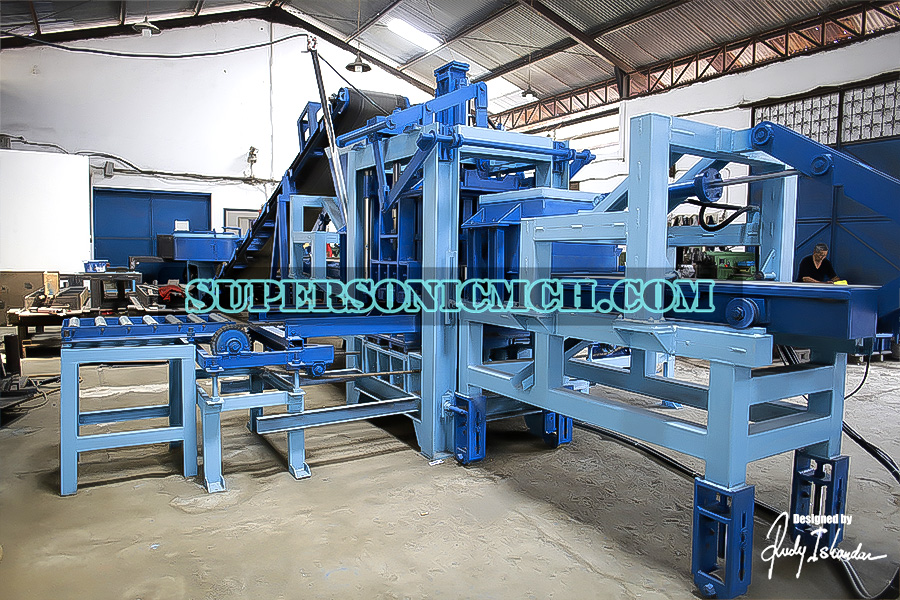 Mesin Paving dan Mesin Batako dan Mesin Kanstin , Super Sonic Machinery WA: +62.811313603