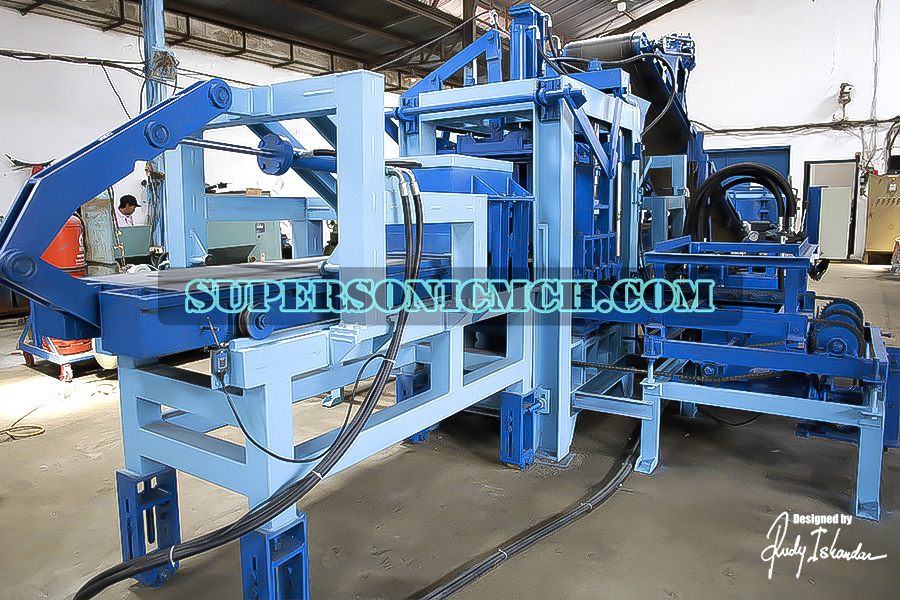 Mesin Paving dan Mesin Batako dan Mesin Kanstin , Super Sonic Machinery WA: +62.811313603