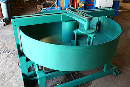 MIXER BASAH UNTUK PRODUKSI GENTENG BETON