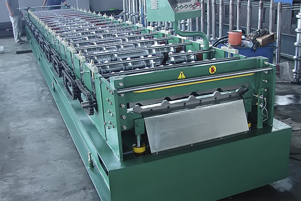 MESIN GENTENG METAL MESIN SPANDEK