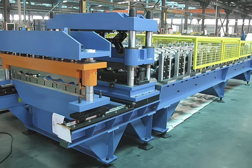 MESIN GENTENG METAL MESIN SPANDEK