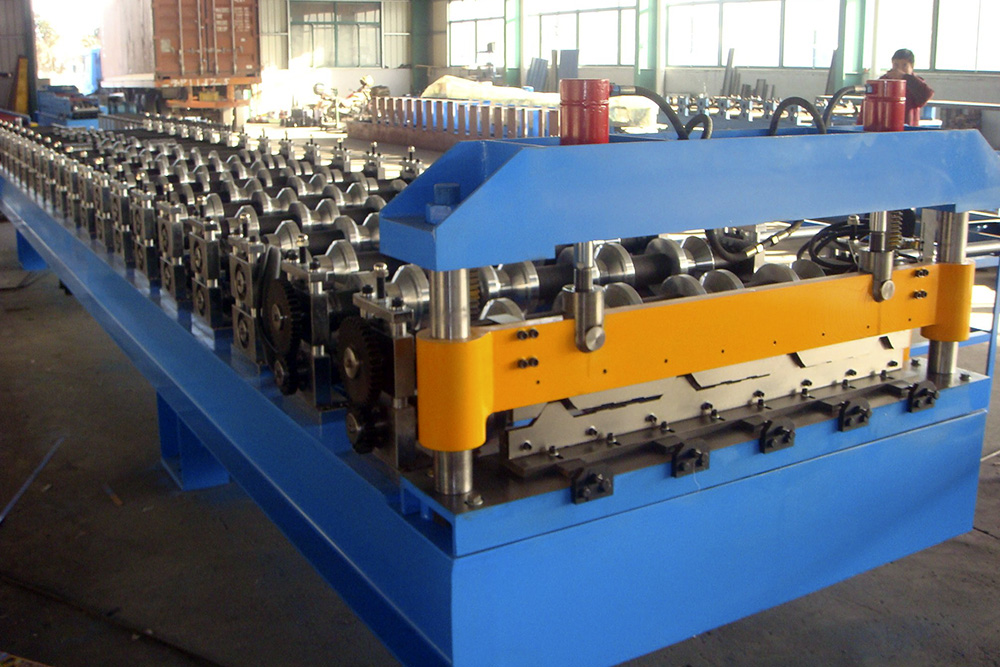 MESIN GENTENG METAL MESIN SPANDEK